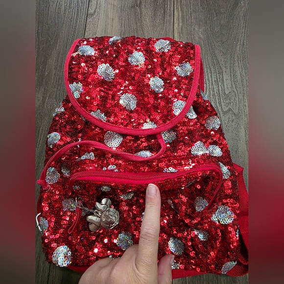 Disney MINI MOUSE Sequin Backpack - Picture 2 of 7